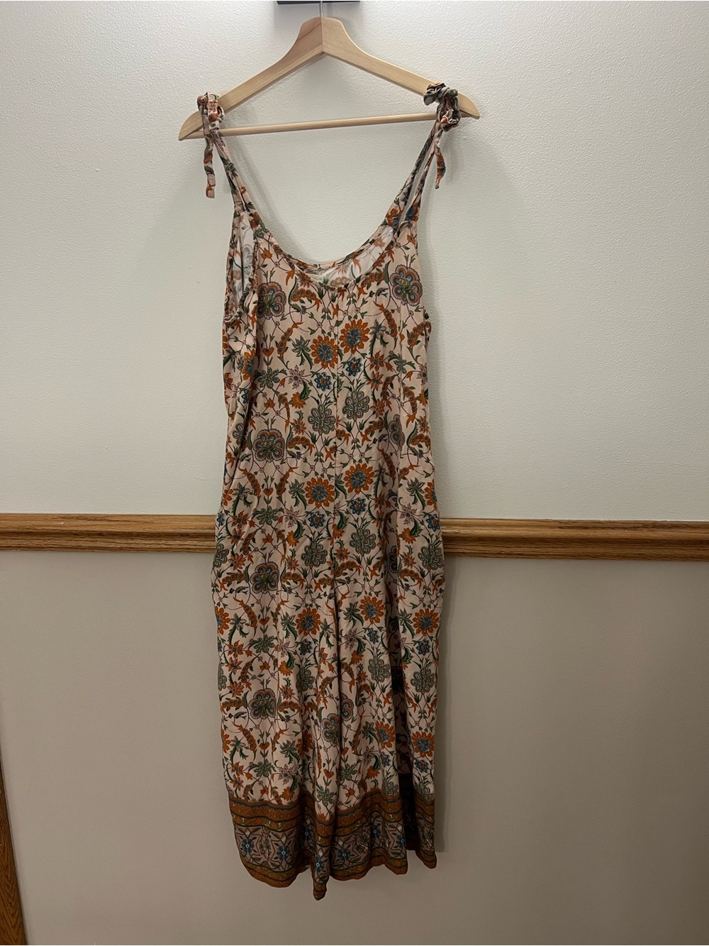 World Market Gaucho Wide Leg Boho Baggy Romper size small/medium